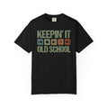 Keepin' It Old School T-Shirt — Retro Media Buttons Graphic Tee